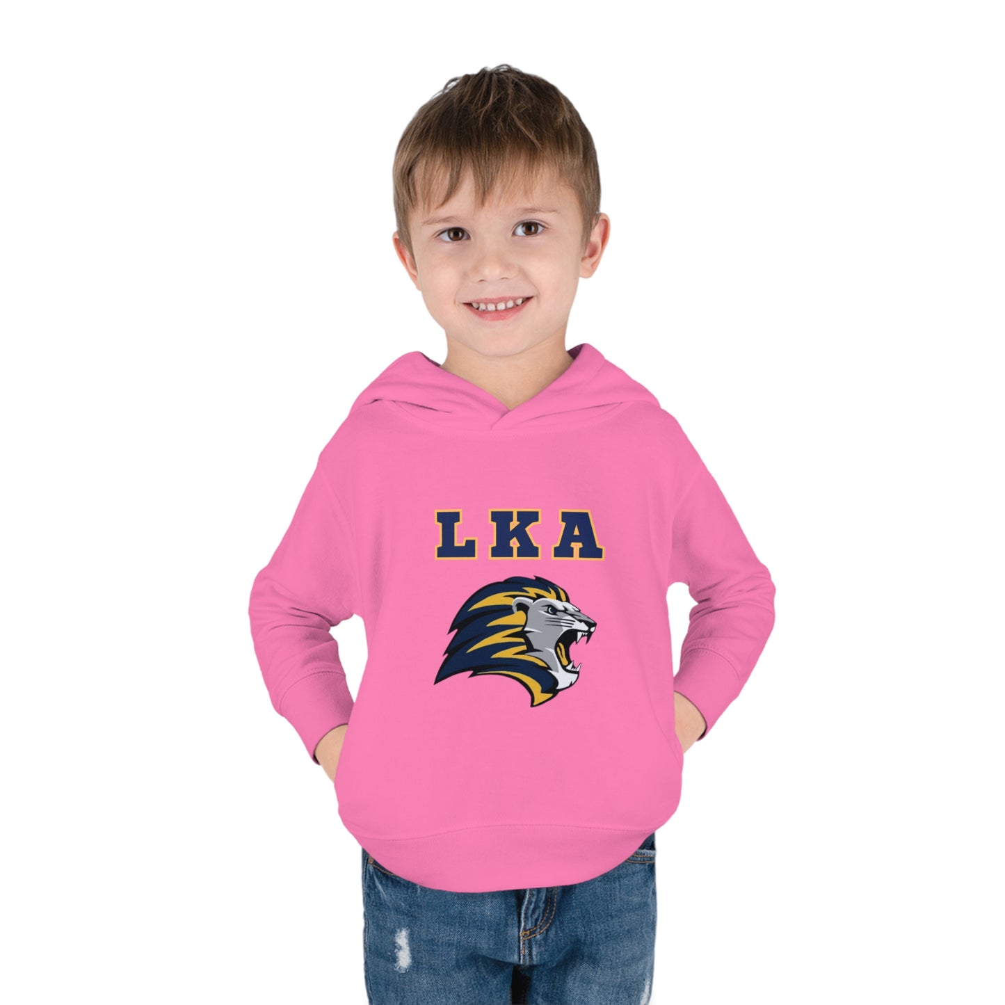 LKA Lion Toddler Pullover Fleece Hoodie