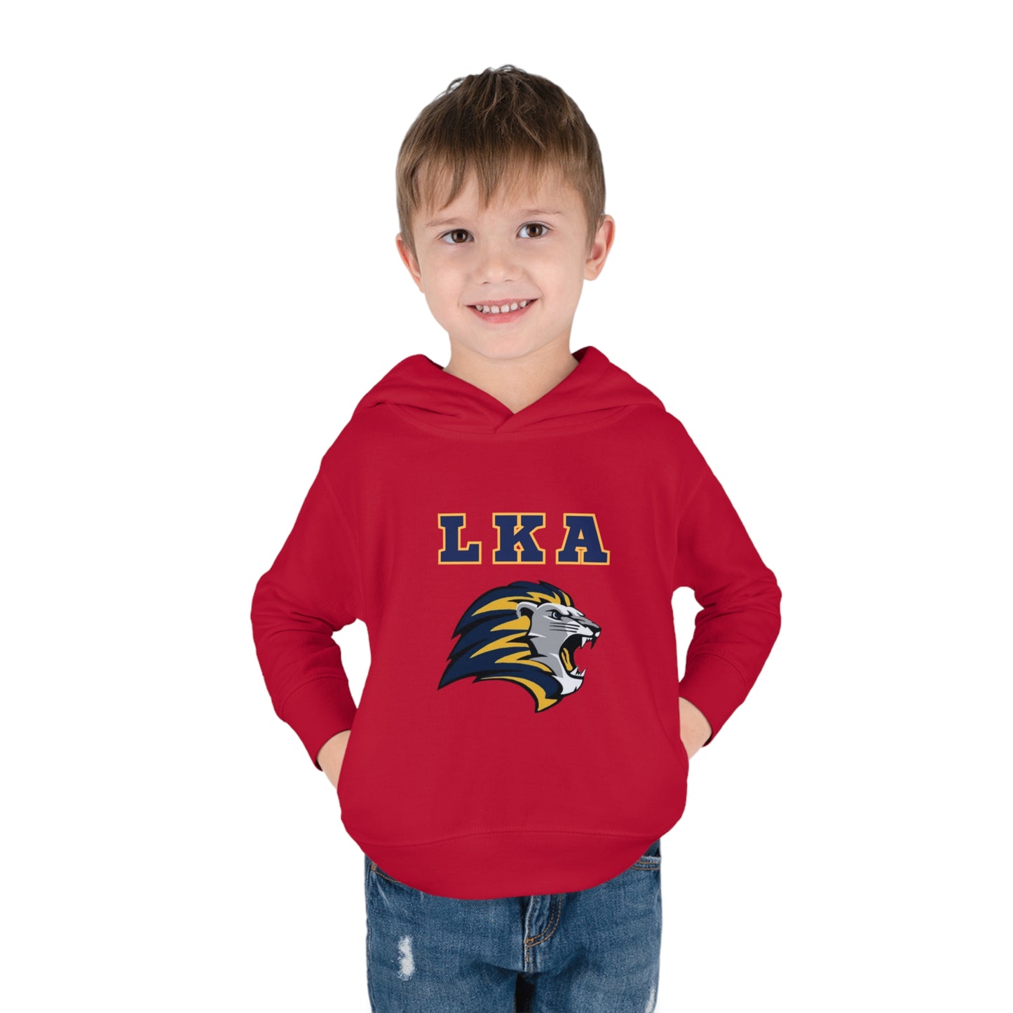 LKA Lion Toddler Pullover Fleece Hoodie