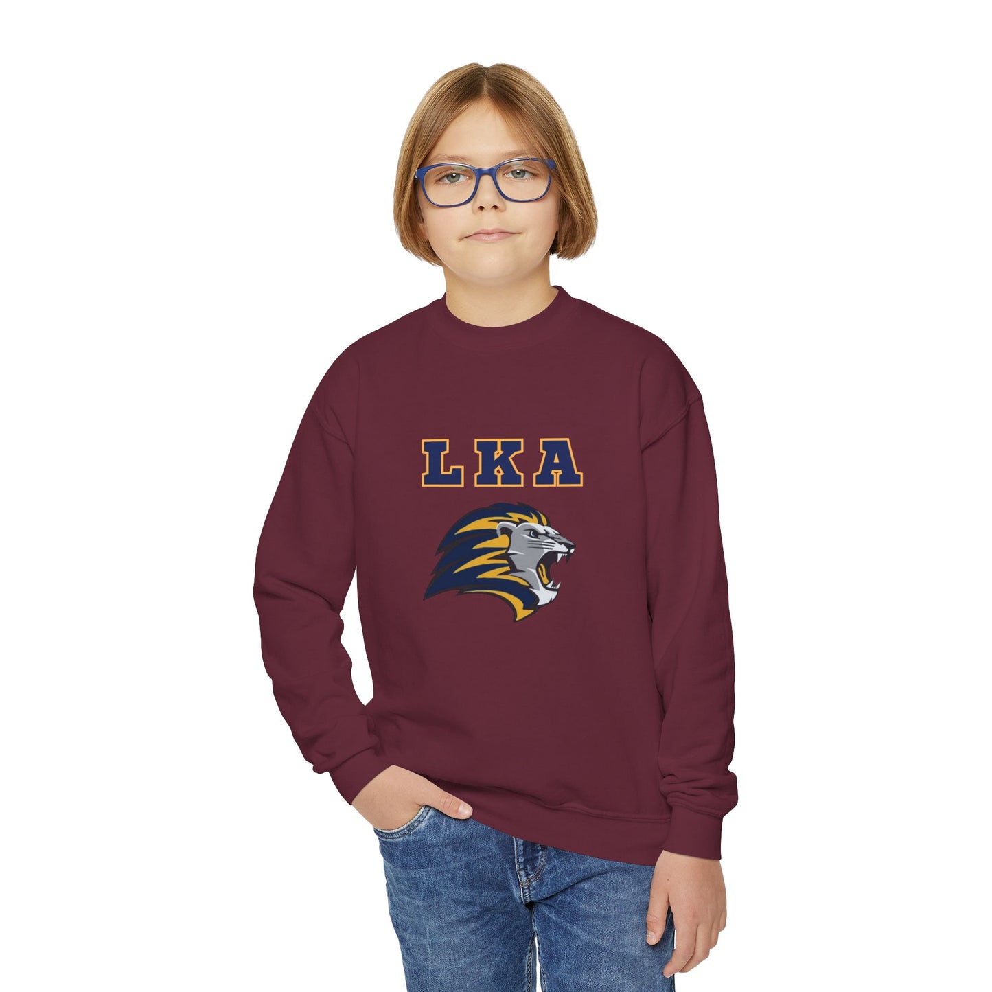 LKA Lion Youth Crewneck Sweatshirt