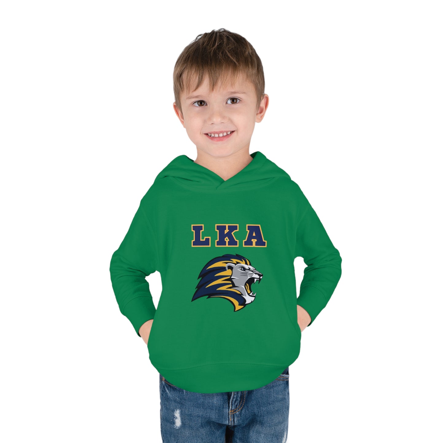 LKA Lion Toddler Pullover Fleece Hoodie