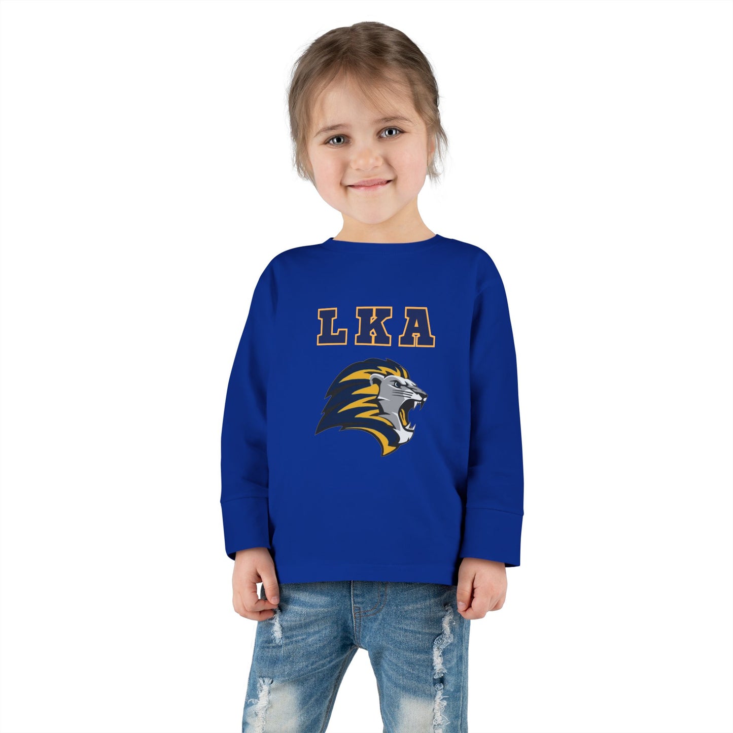 LKA Lion Toddler Long Sleeve Tee