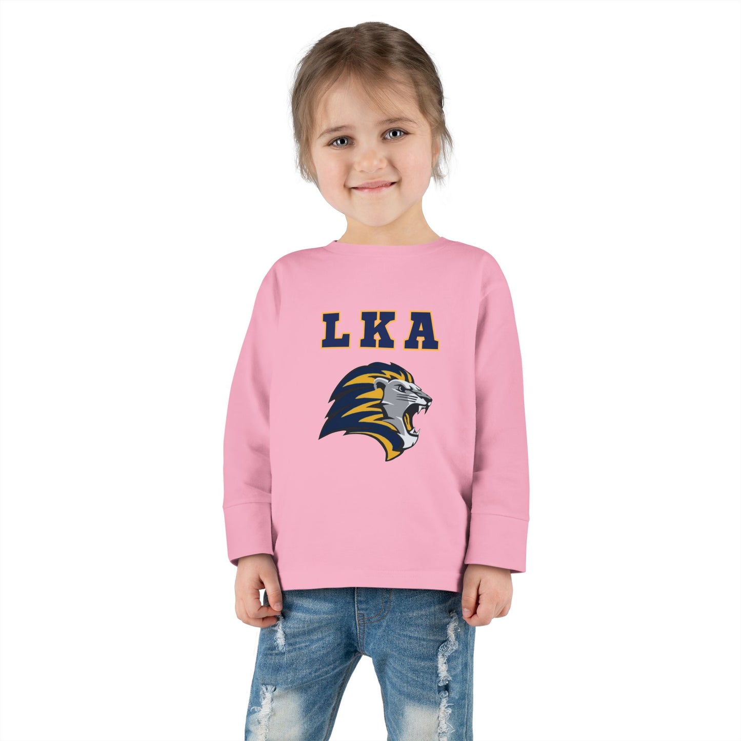 LKA Lion Toddler Long Sleeve Tee