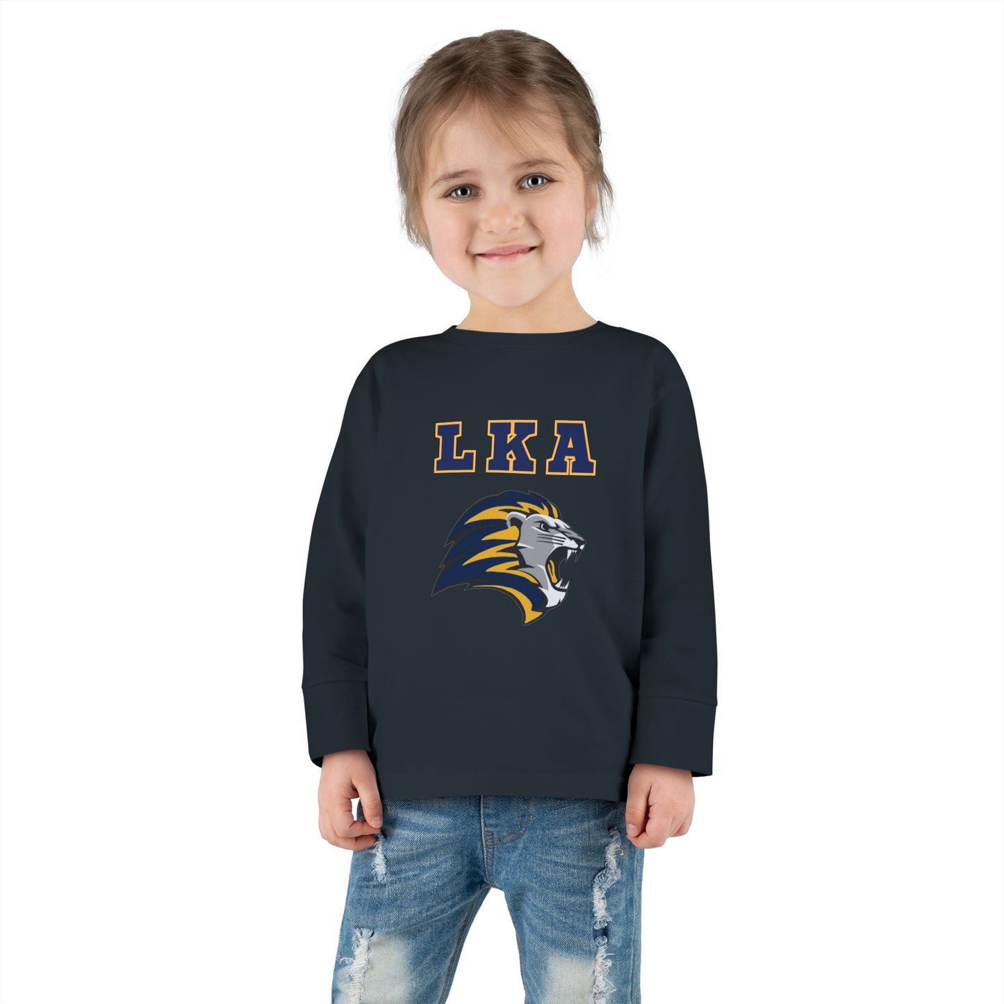 LKA Lion Toddler Long Sleeve Tee