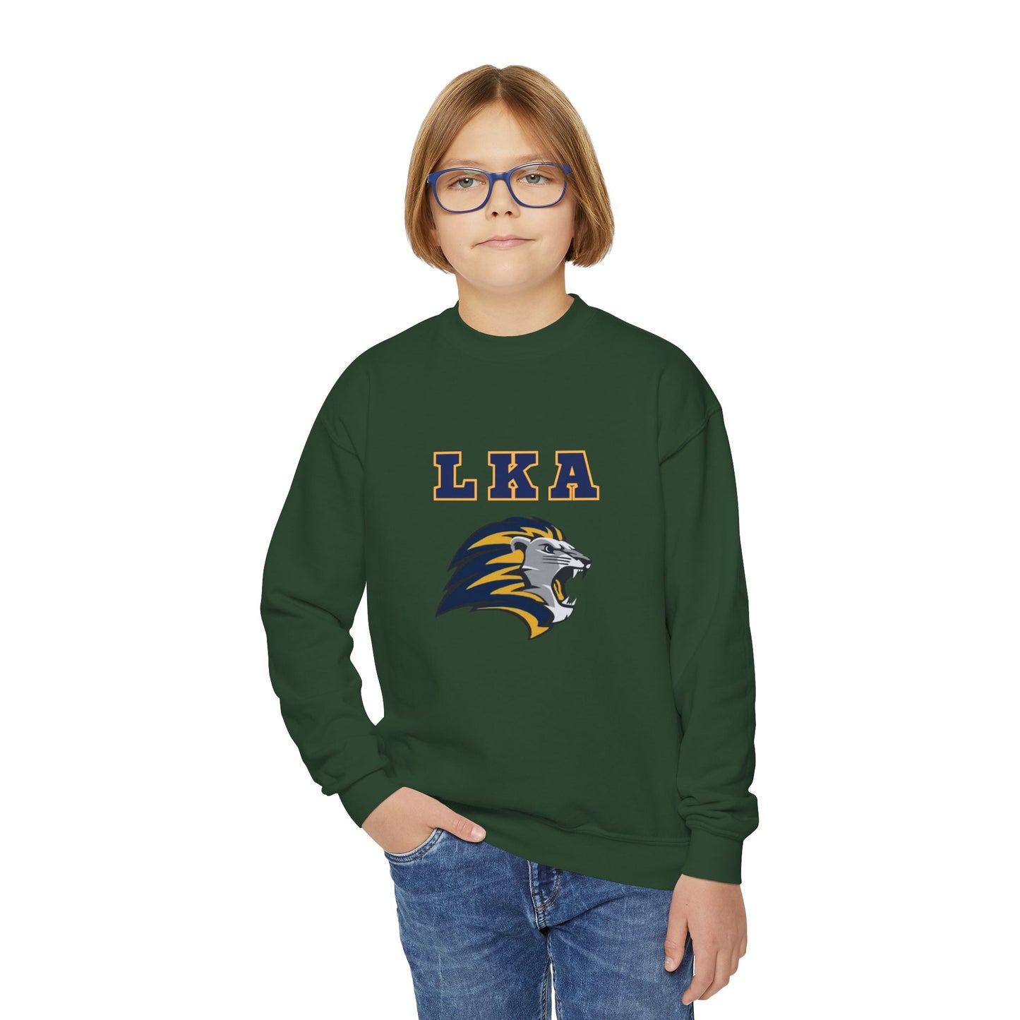 LKA Lion Youth Crewneck Sweatshirt