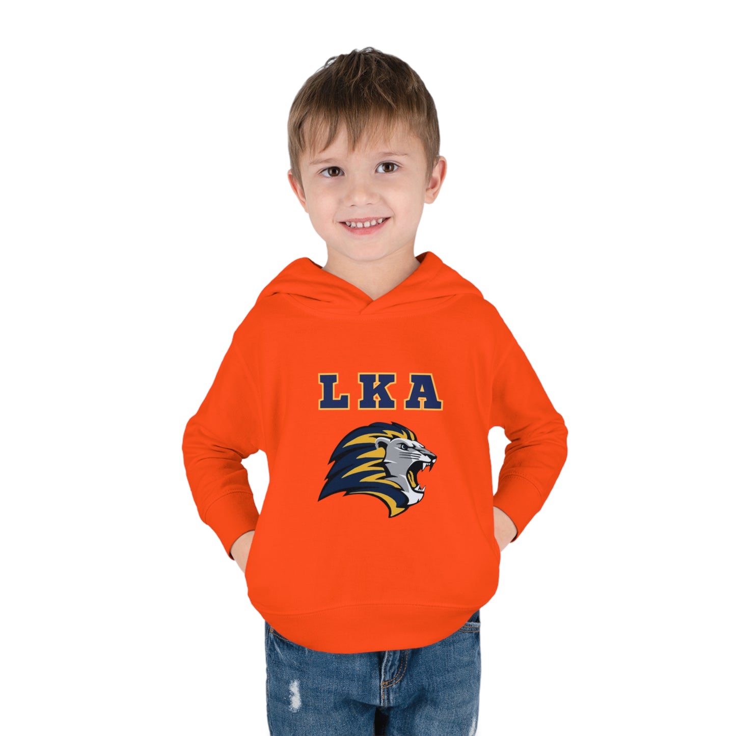 LKA Lion Toddler Pullover Fleece Hoodie