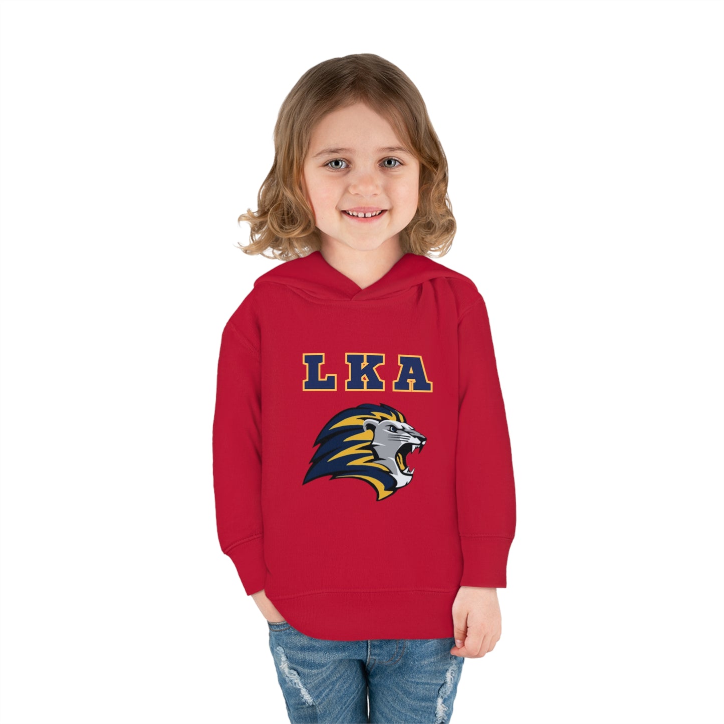 LKA Lion Toddler Pullover Fleece Hoodie
