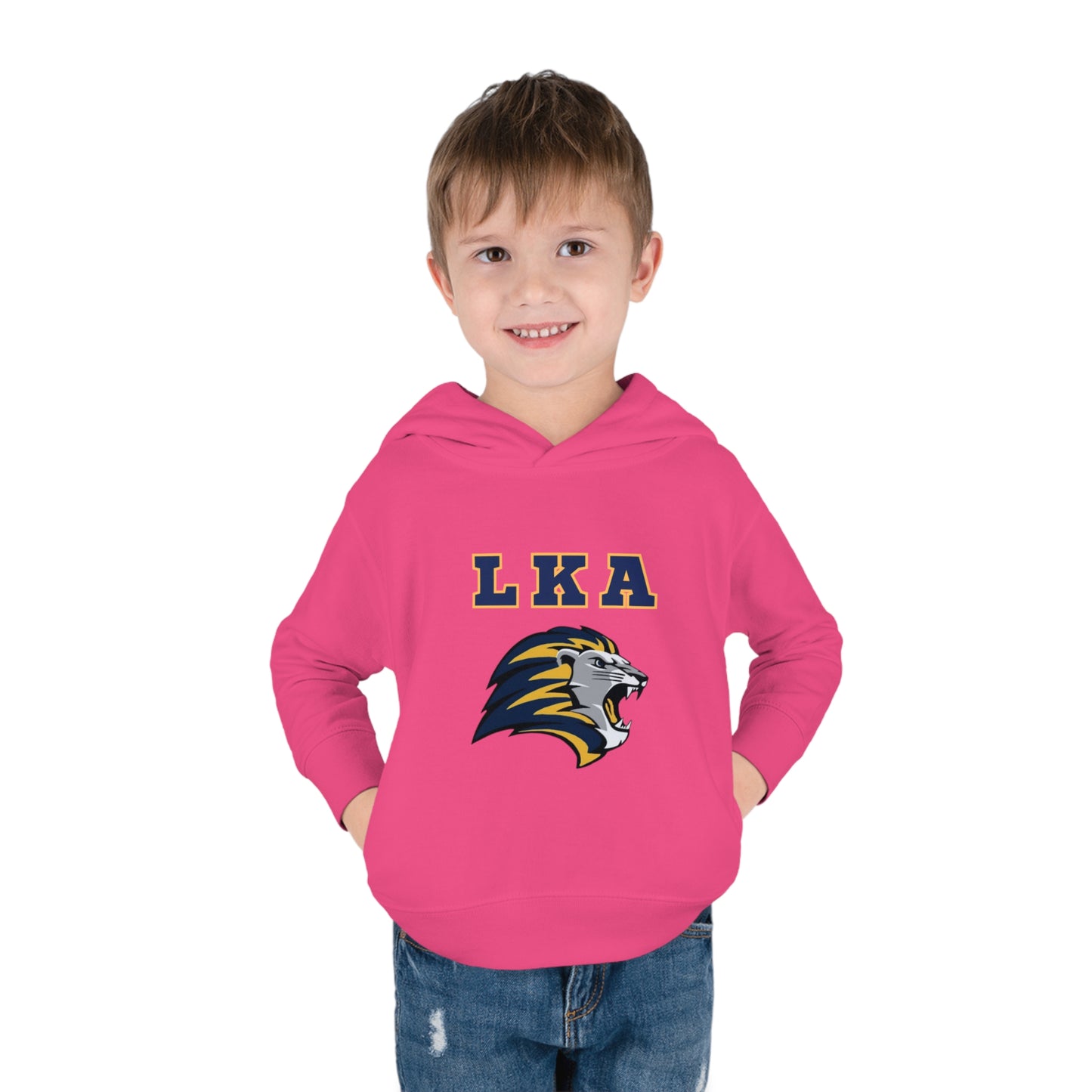 LKA Lion Toddler Pullover Fleece Hoodie