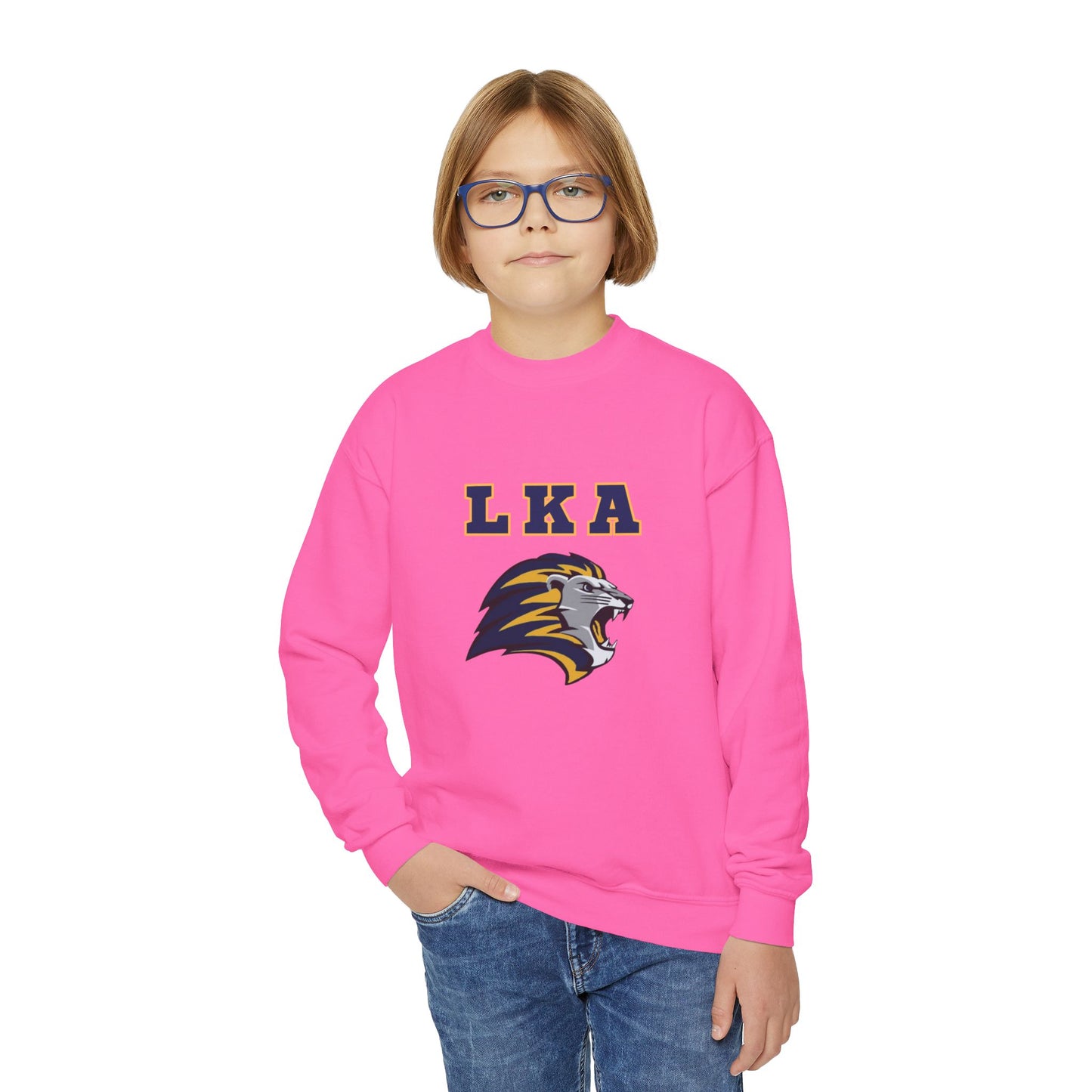 LKA Lion Youth Crewneck Sweatshirt