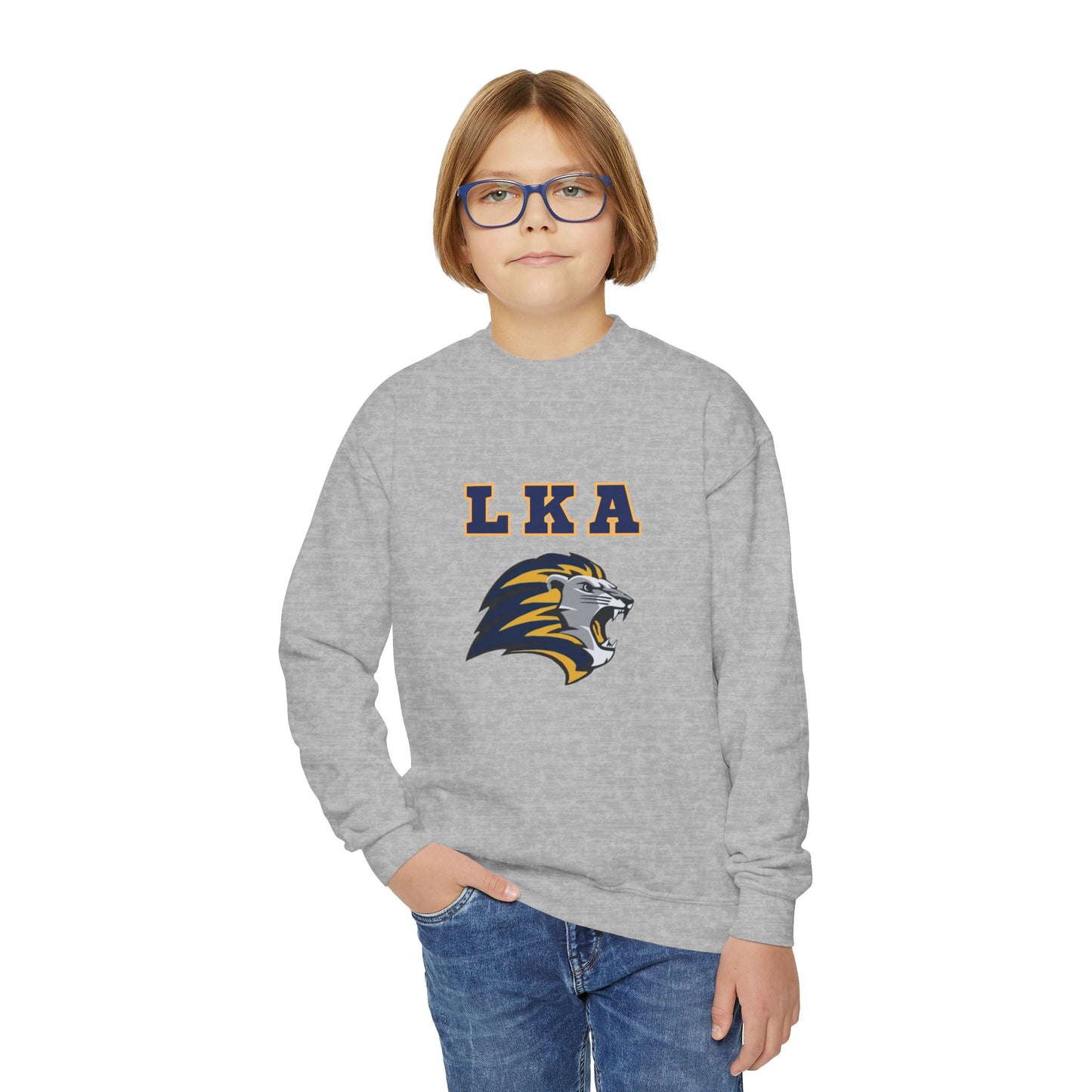 LKA Lion Youth Crewneck Sweatshirt