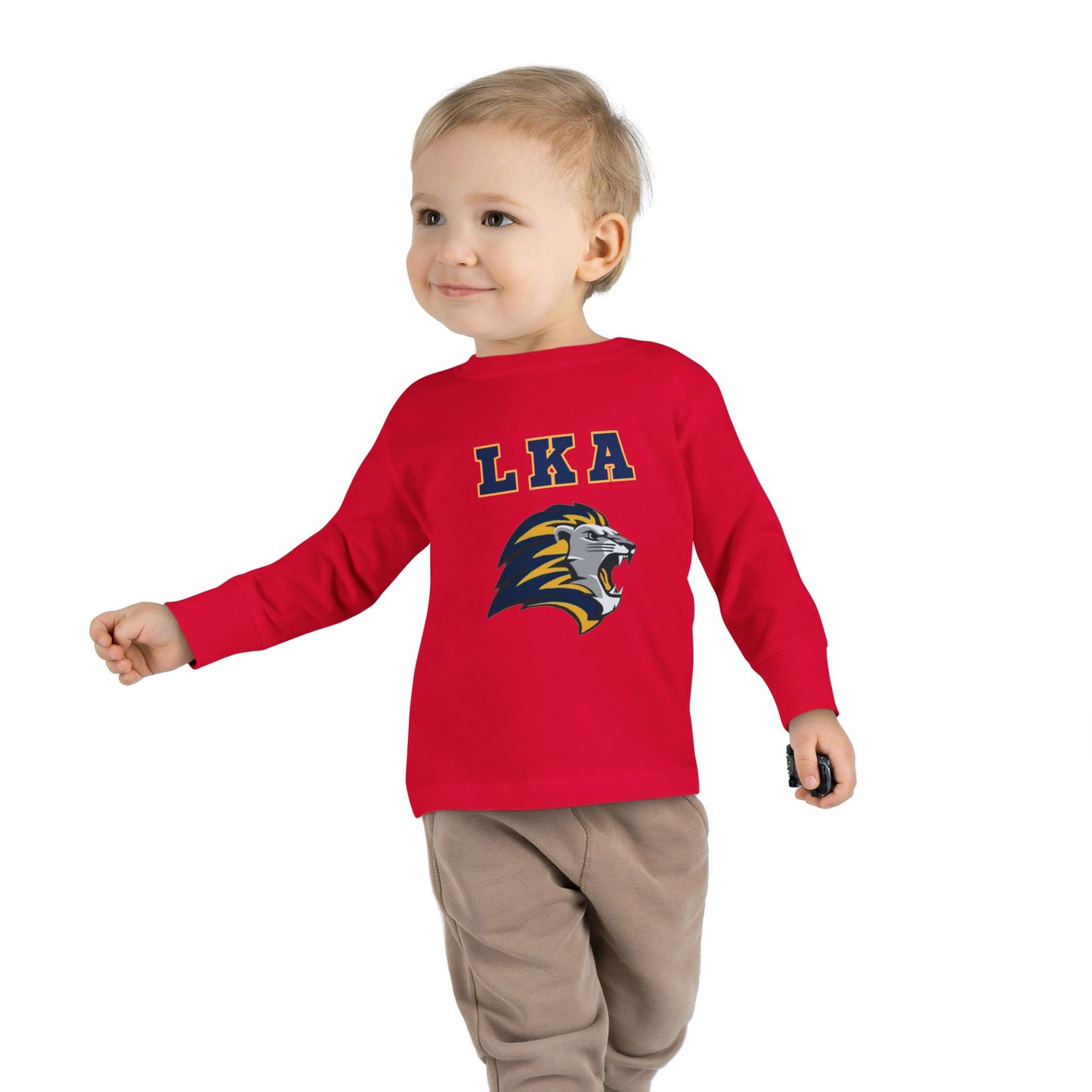 LKA Lion Toddler Long Sleeve Tee