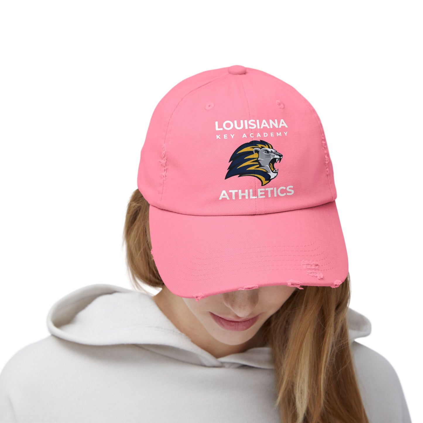 LKA Athletics Unisex Distressed Hat