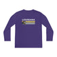 Louisiana Key Academy Striped Athletics Youth Long Sleeve Tee