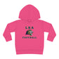 LKA Flag FootballToddler Pullover Fleece Hoodie