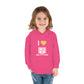 I Love LKA Toddler Pullover Fleece Hoodie