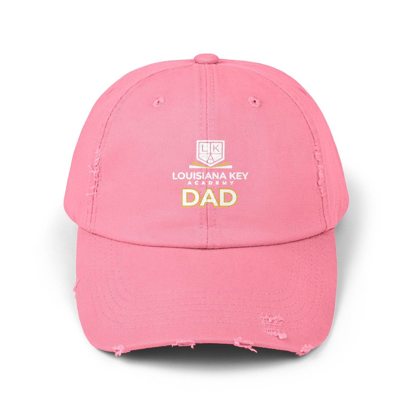 LKA Dad Unisex Distressed Hat