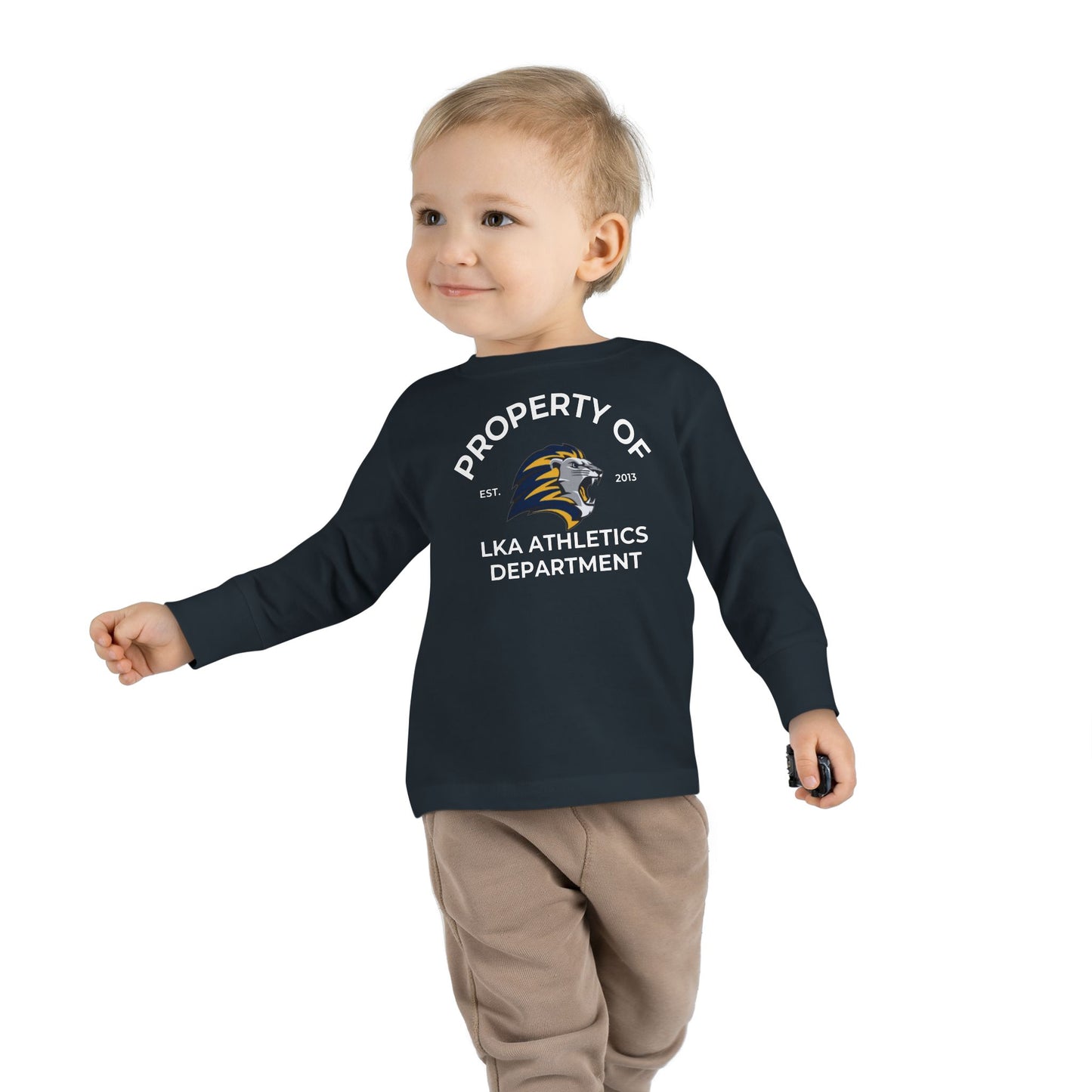 LKA Athletics Property of Toddler Long Sleeve Tee