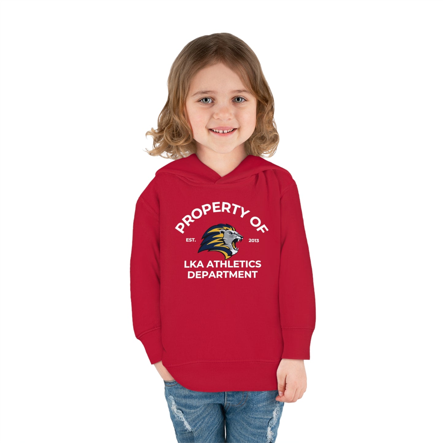 LKA Athletics Property Of Toddler Pullover Fleece Hoodie