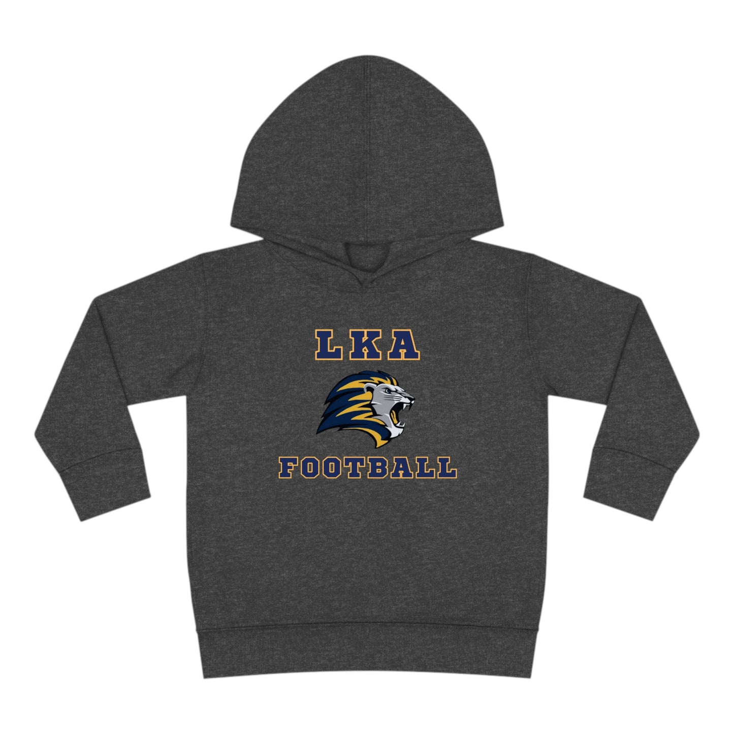 LKA Flag FootballToddler Pullover Fleece Hoodie