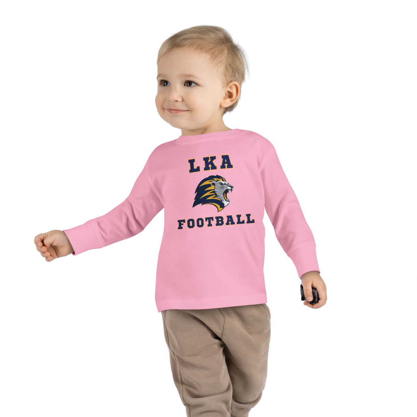 LKA Flag Football Toddler Long Sleeve Tee