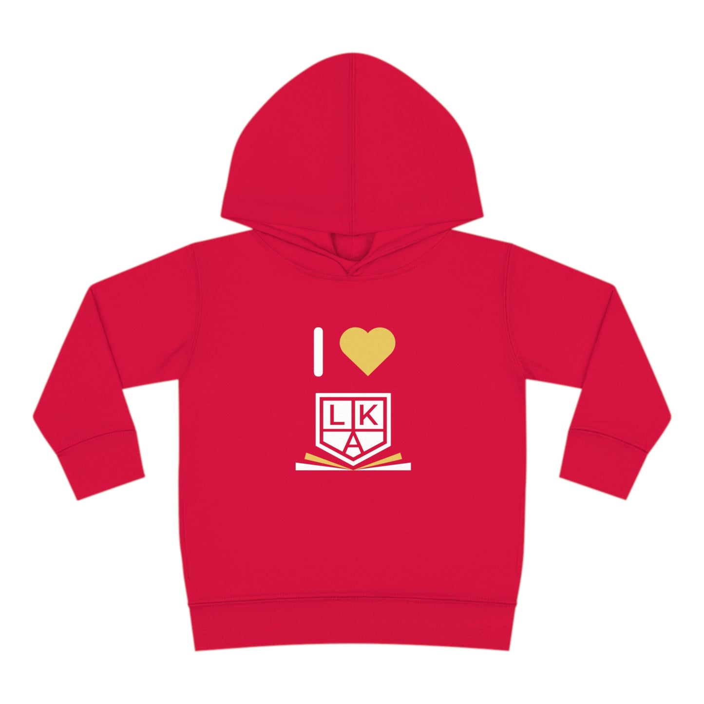 I Love LKA Toddler Pullover Fleece Hoodie