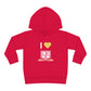 I Love LKA Toddler Pullover Fleece Hoodie