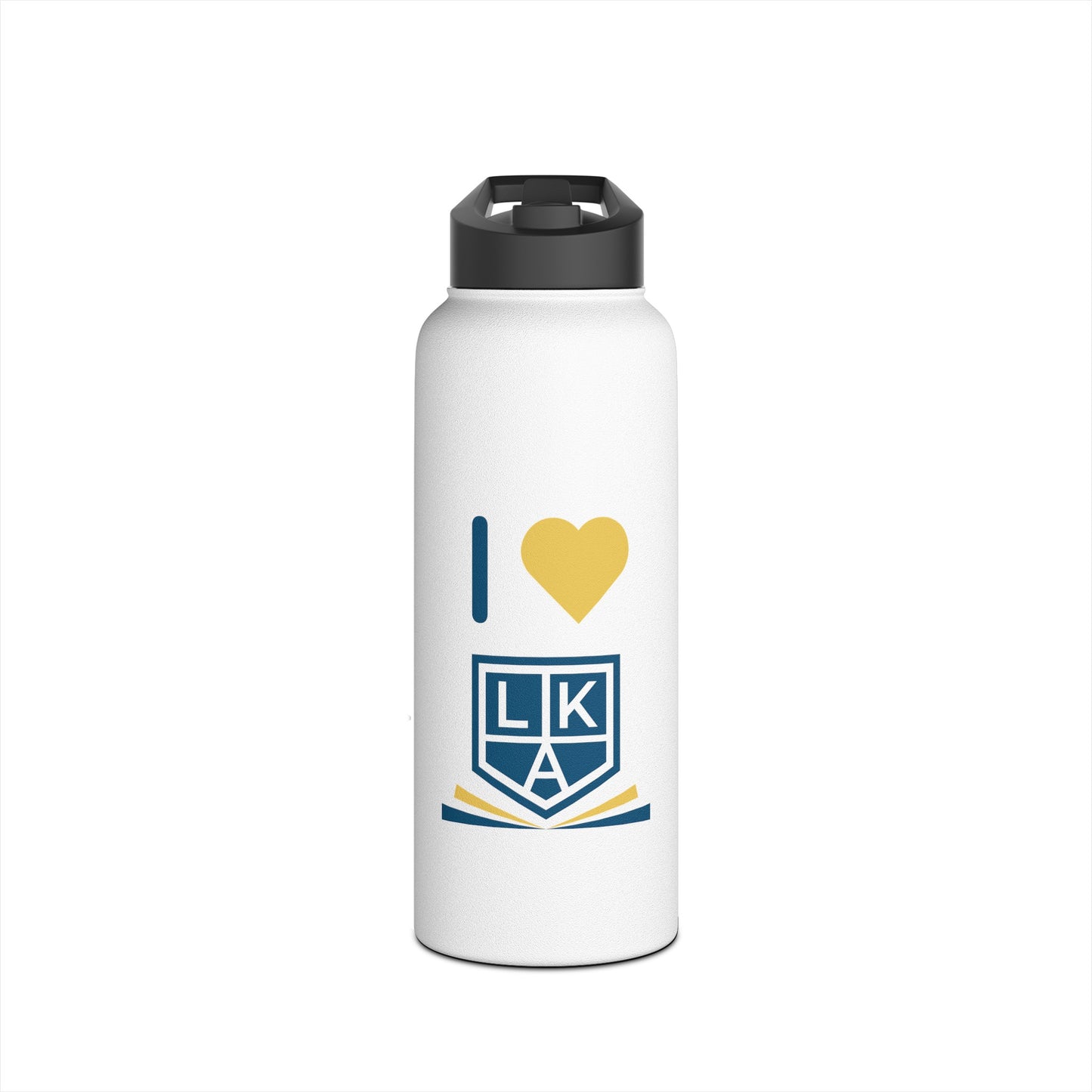 I Love LKA Stainless Steel Water Bottle