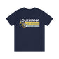 Louisiana Key Academy Striped Athletics Adult T-Shirt