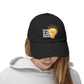 Dyslexia Is My Superpower Light Bulb Unisex Distressed Hat