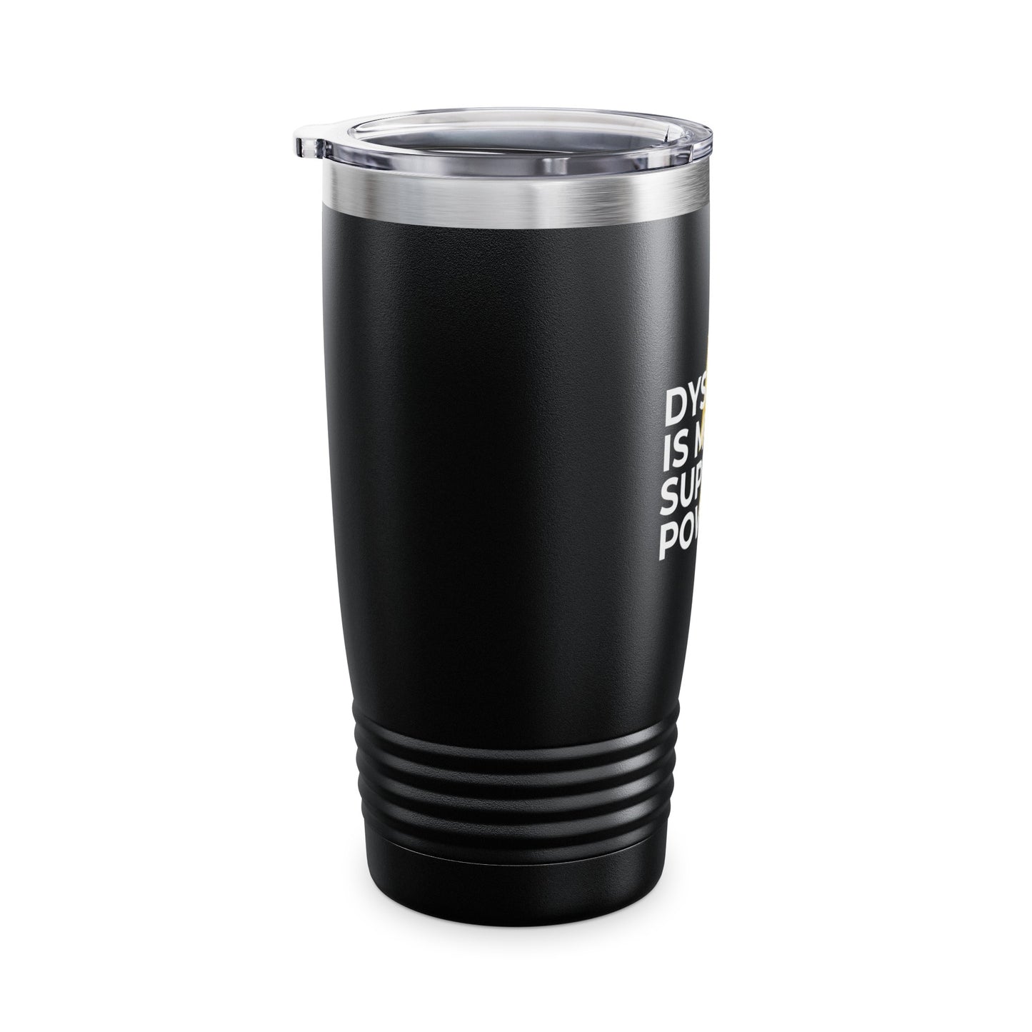 Dyslexia Is My Superpower Lightning Tumbler, 20oz