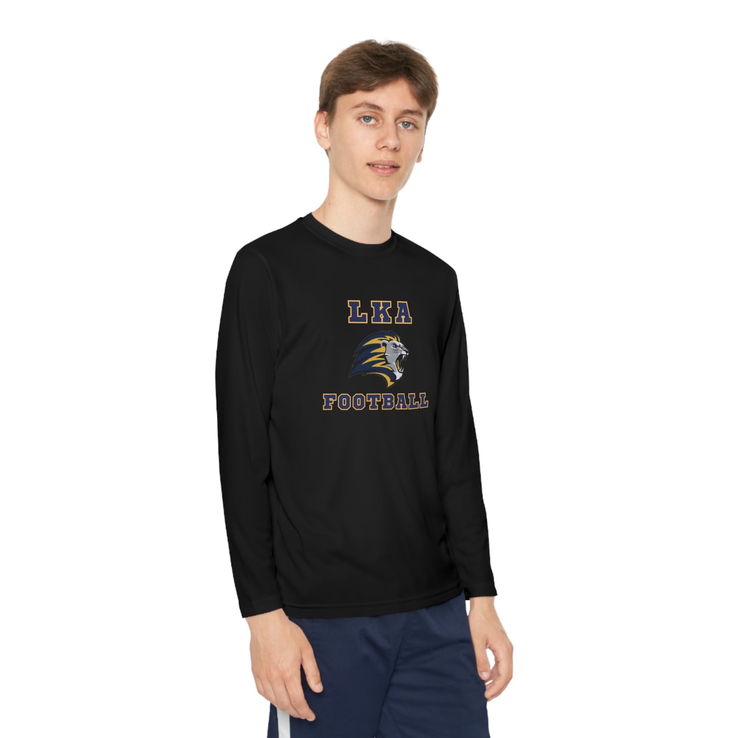 LKA Flag Football Youth Long Sleeve Tee