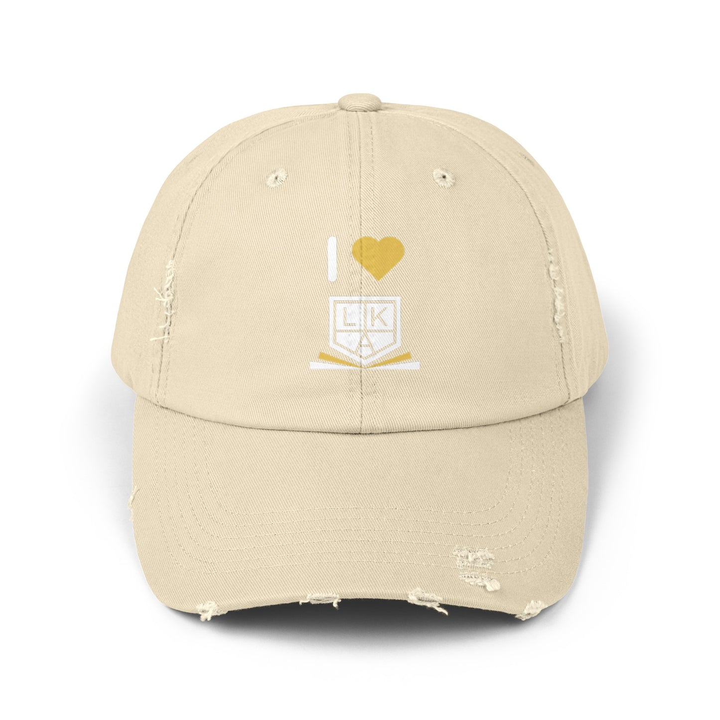 I Love LKA Unisex Distressed Hat