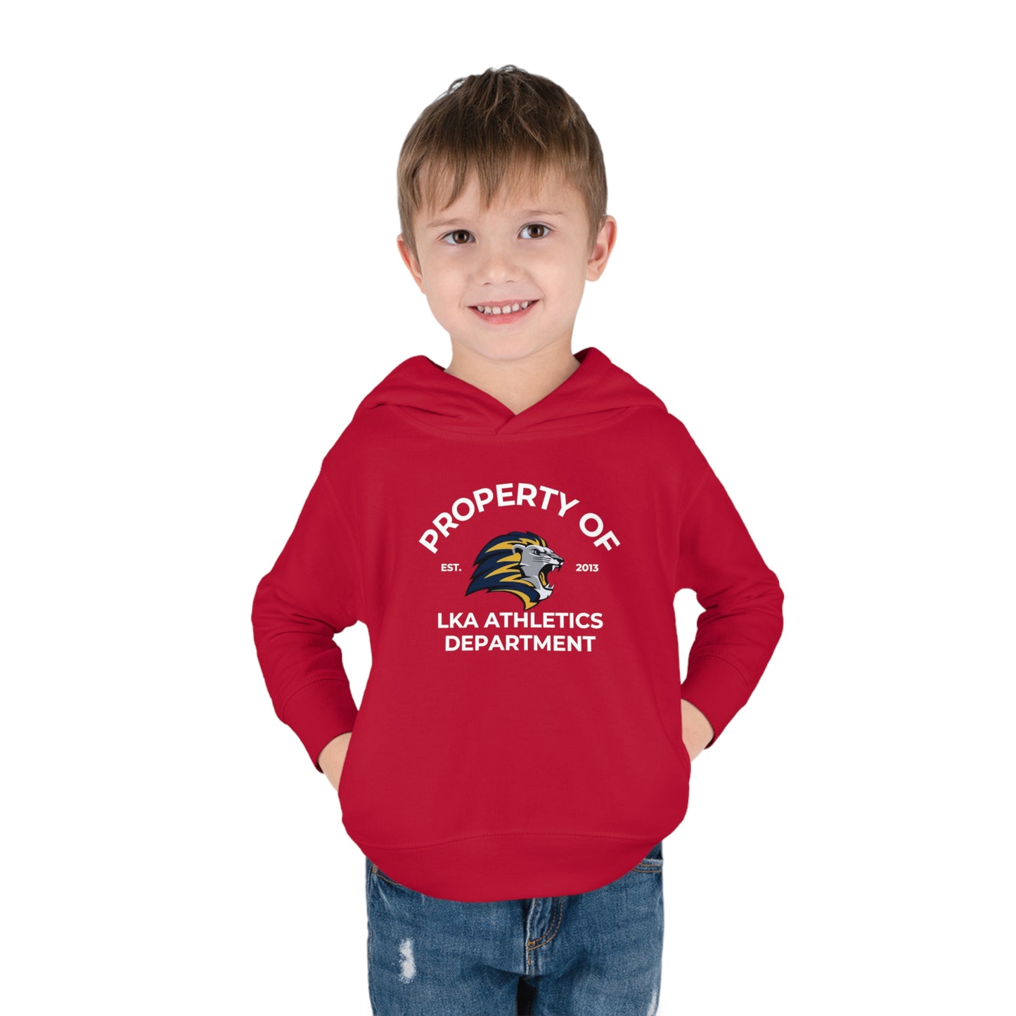 LKA Athletics Property Of Toddler Pullover Fleece Hoodie