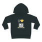 I Love LKA Toddler Pullover Fleece Hoodie