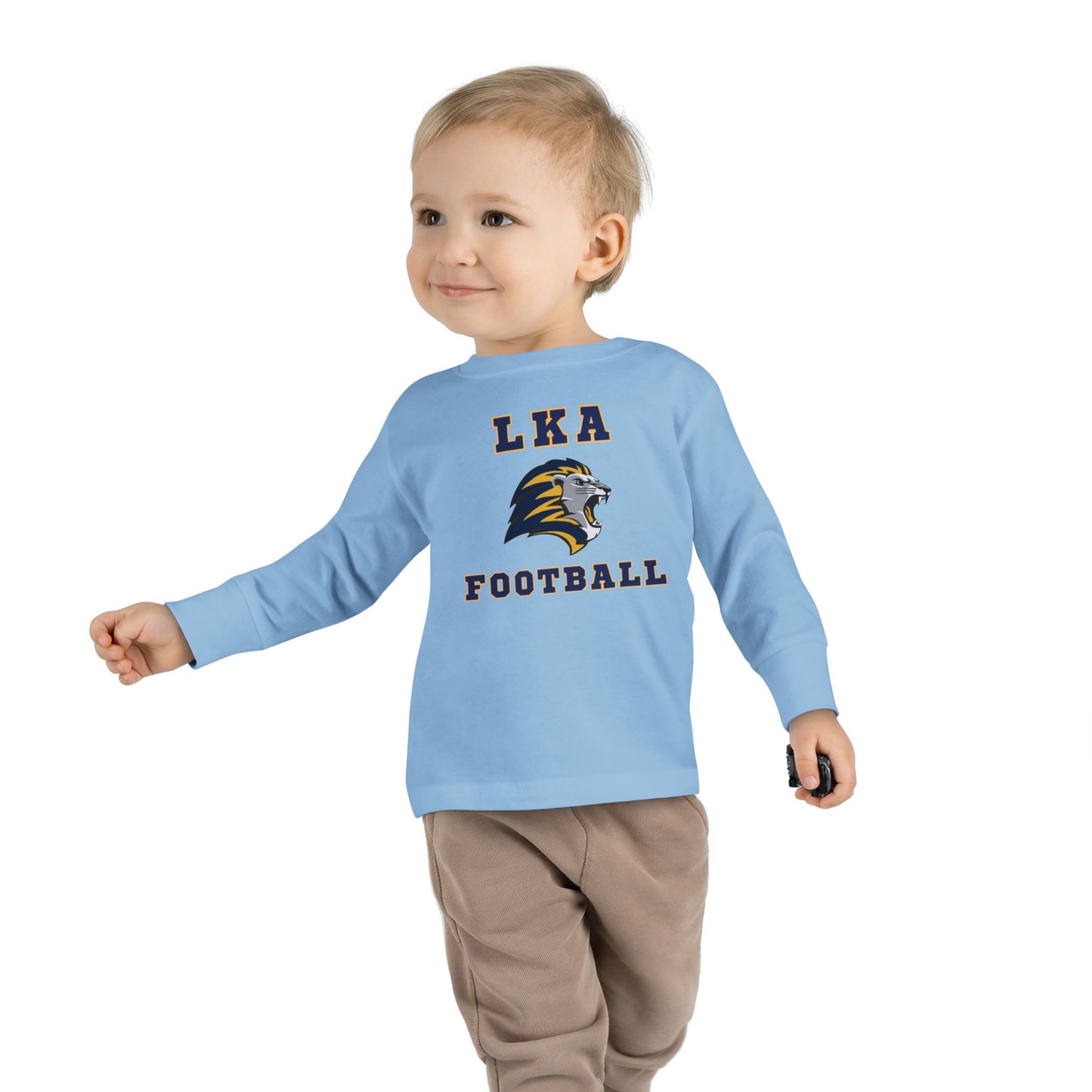 LKA Flag Football Toddler Long Sleeve Tee