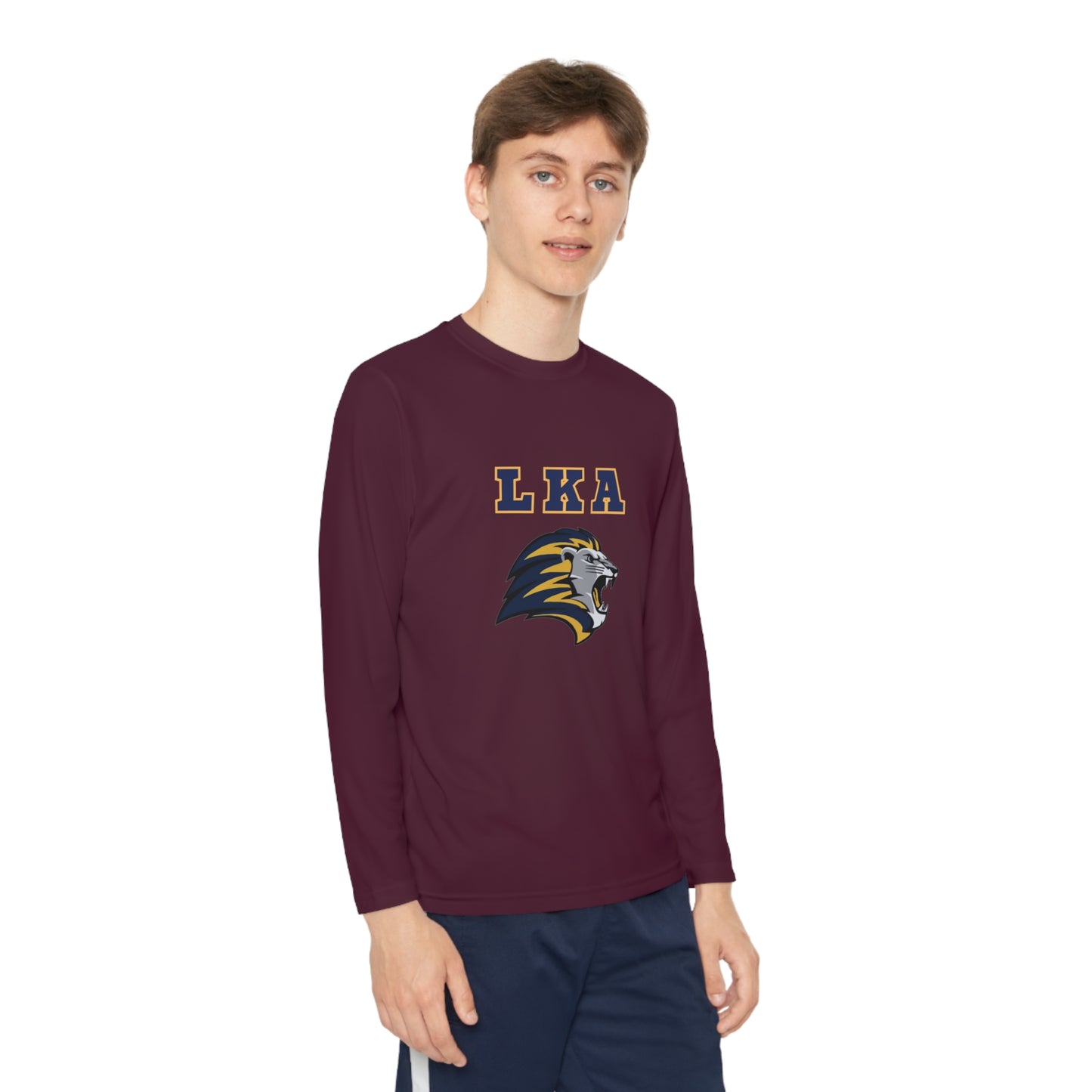 LKA Lion ROAR Youth Long Sleeve Tee