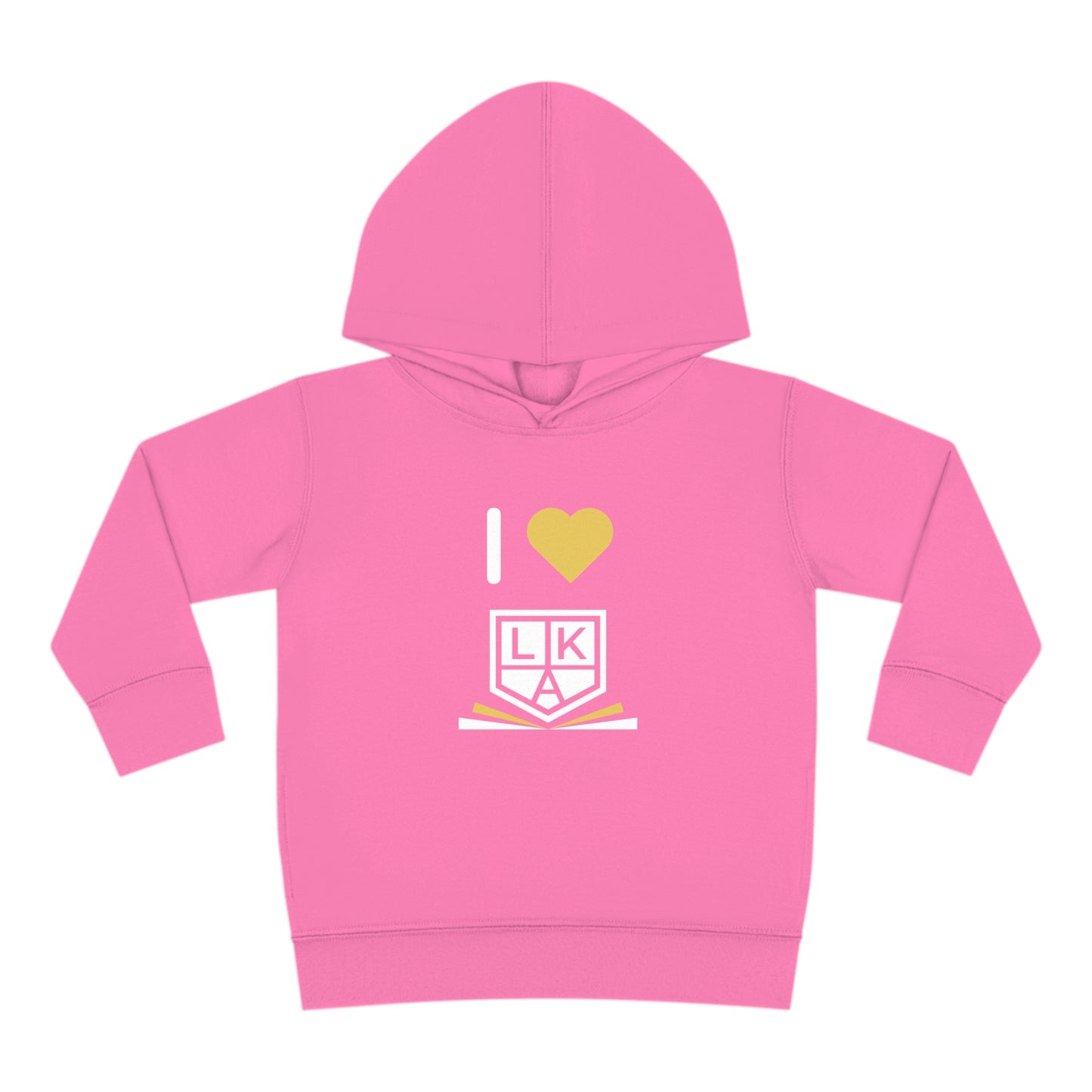 I Love LKA Toddler Pullover Fleece Hoodie