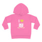 I Love LKA Toddler Pullover Fleece Hoodie