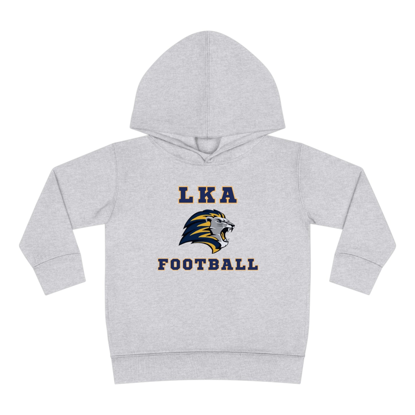 LKA Flag FootballToddler Pullover Fleece Hoodie