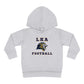 LKA Flag FootballToddler Pullover Fleece Hoodie