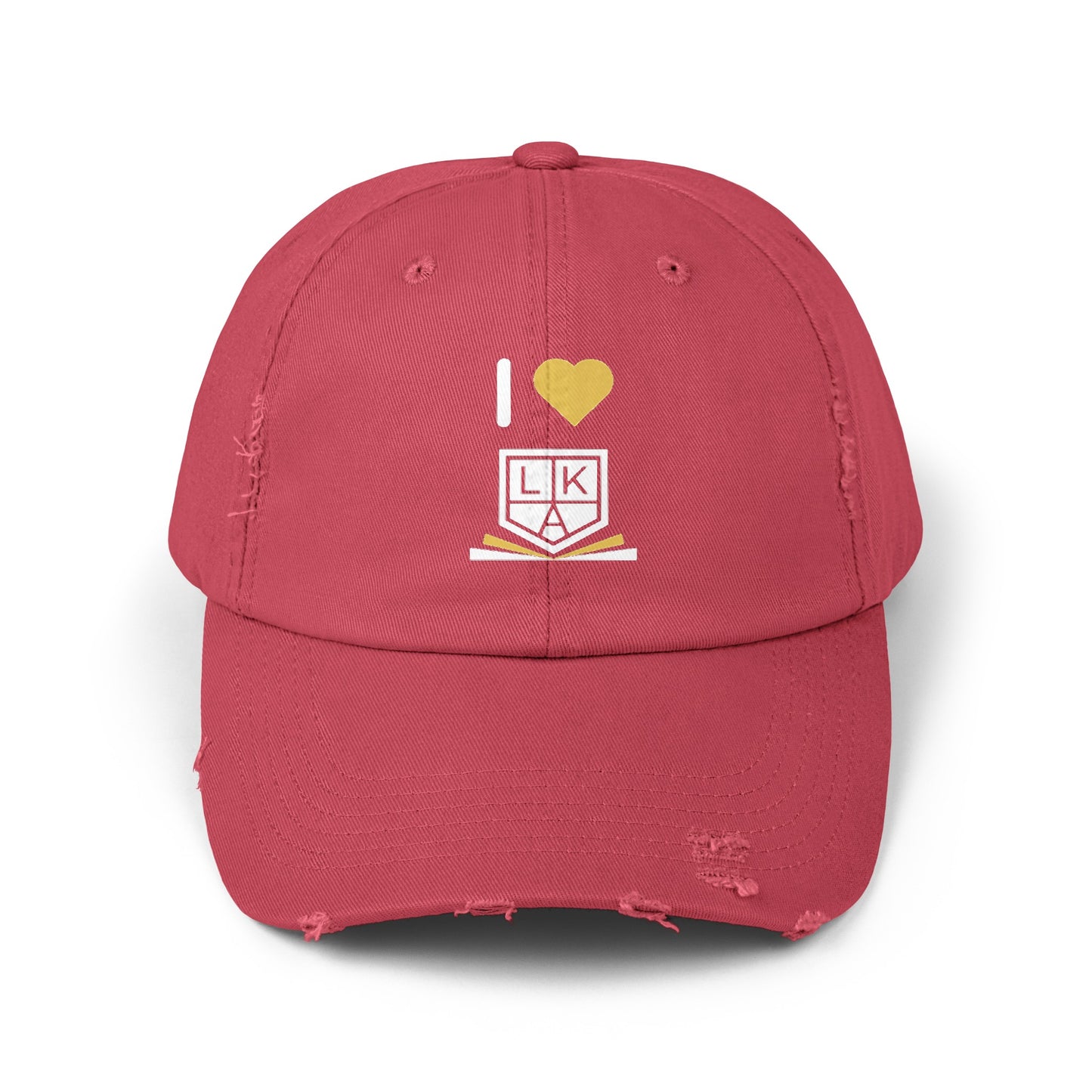 I Love LKA Unisex Distressed Hat