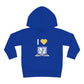 I Love LKA Toddler Pullover Fleece Hoodie