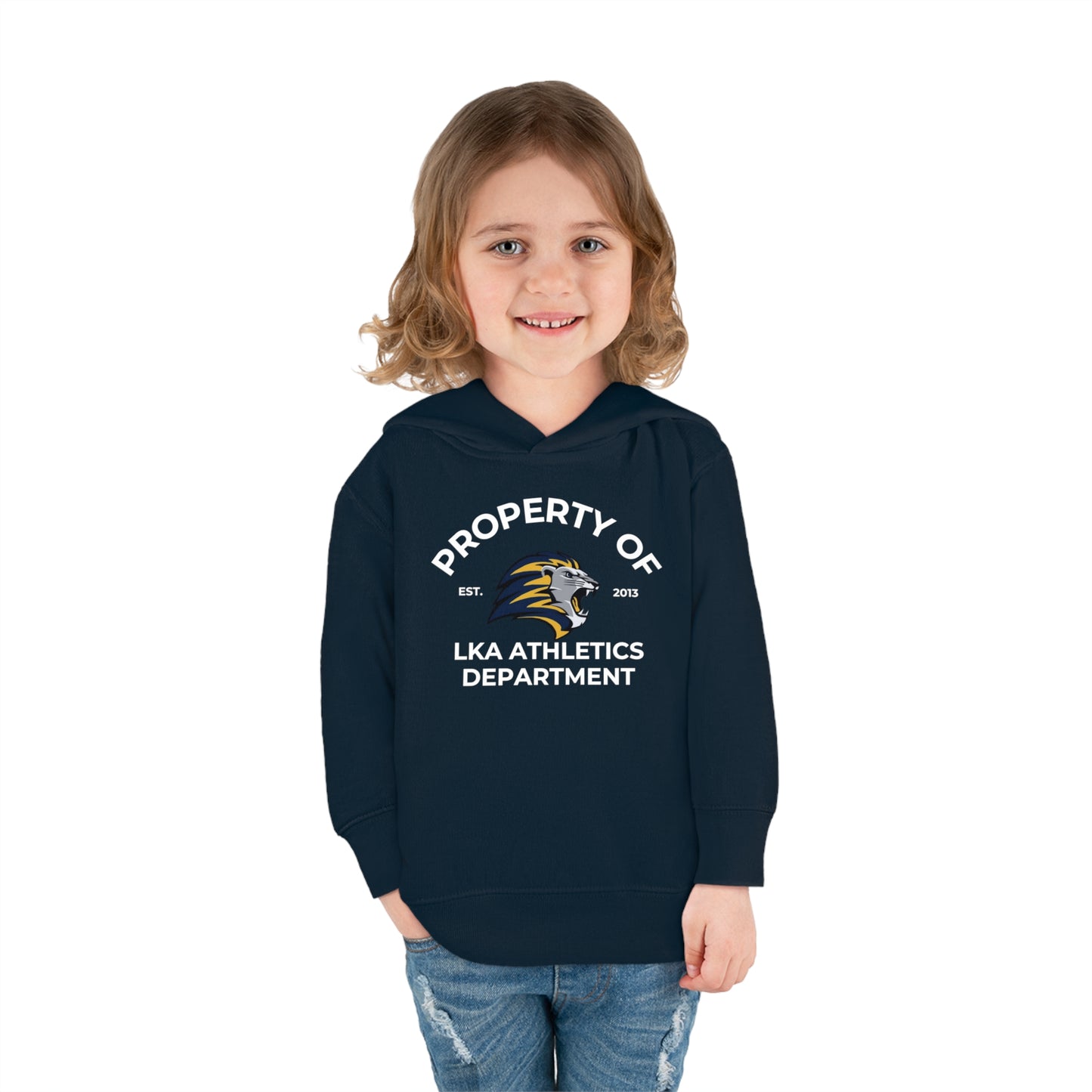 LKA Athletics Property Of Toddler Pullover Fleece Hoodie