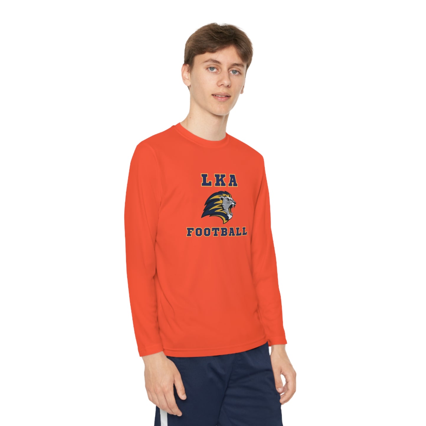 LKA Flag Football Youth Long Sleeve Tee