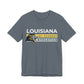 Louisiana Key Academy Striped Athletics Adult T-Shirt