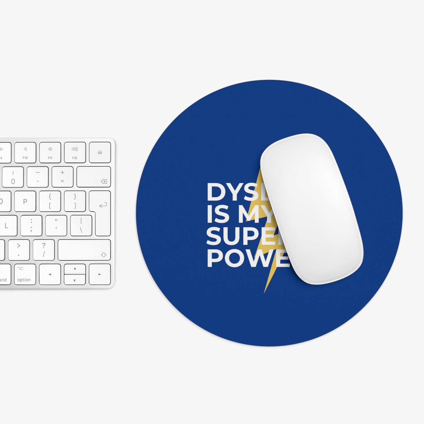 Dyslexia Is My Superpower Lightning Mouse Pad