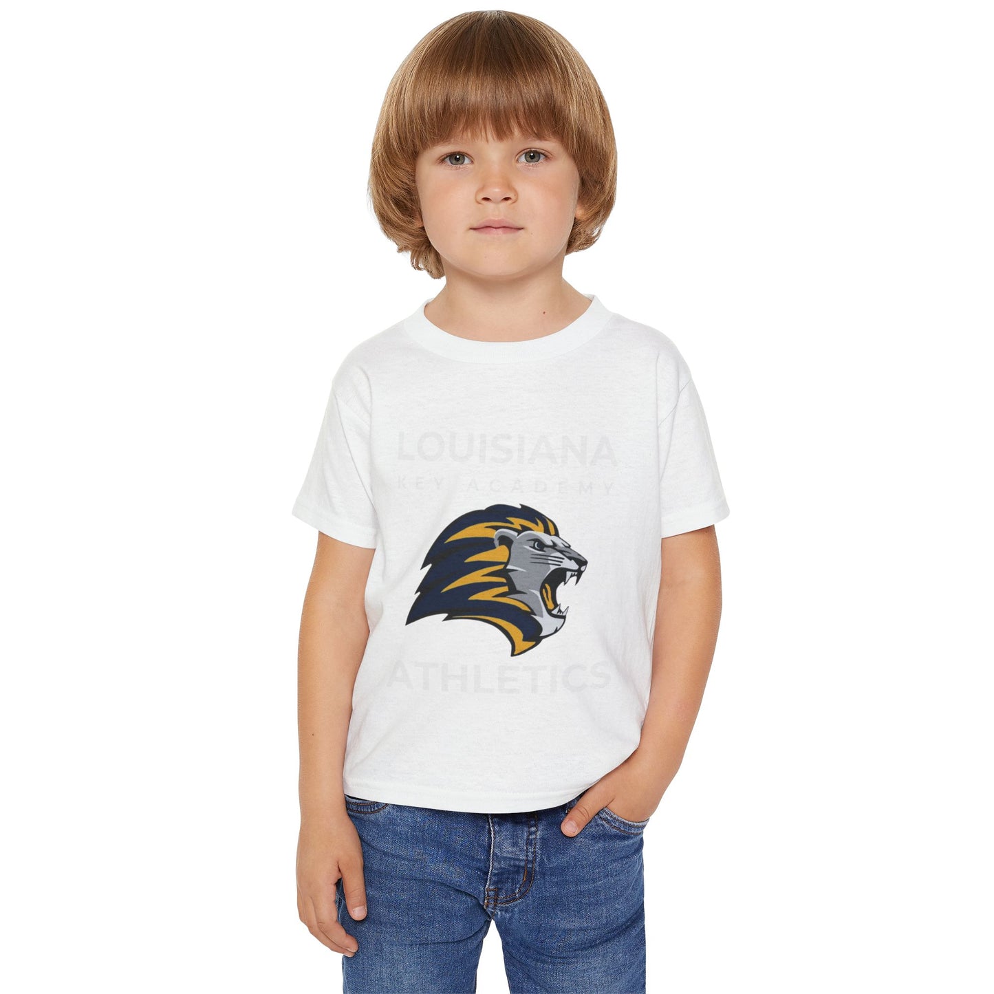 Louisiana Key Academy Striped Athletics Toddler T-shirt