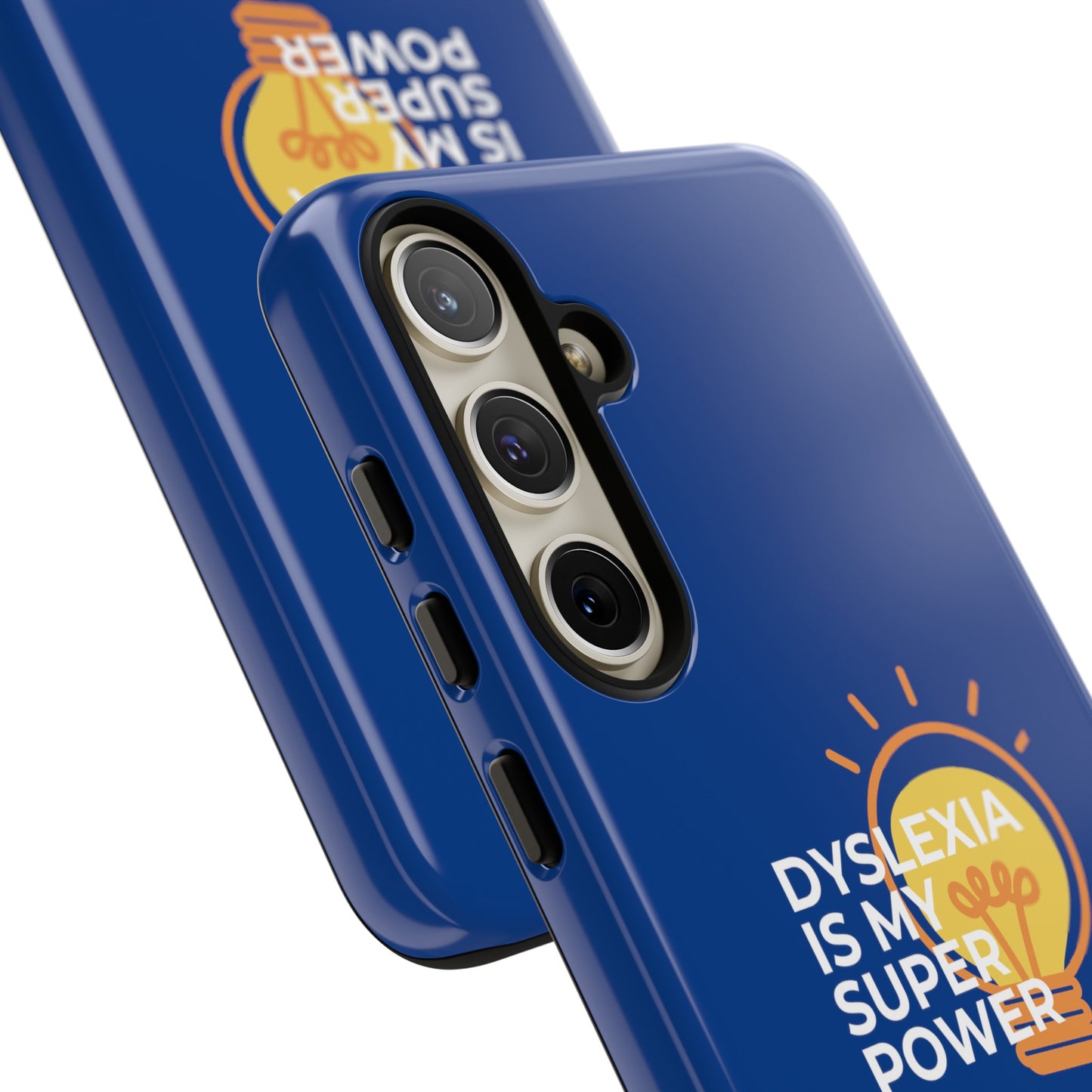 Dyslexia Is My Superpower Light Bulb Phone Case