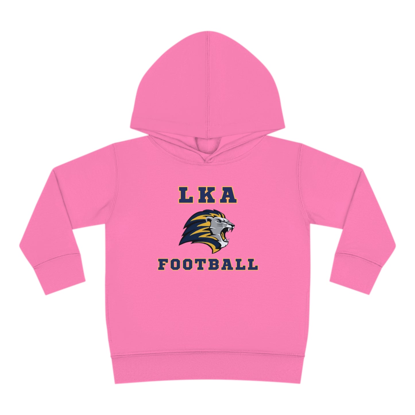 LKA Flag FootballToddler Pullover Fleece Hoodie