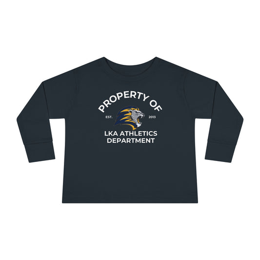 LKA Athletics Property of Toddler Long Sleeve Tee