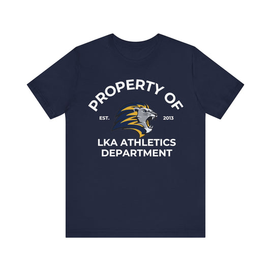 LKA Athletics Property of Adult T-Shirt